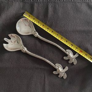 Mariposa Palm Tree Salad Servers